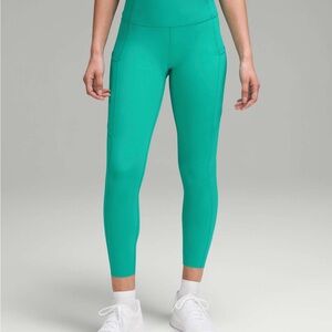 Lululemon Fast and Free High-Rise Tight 
Maldives Green size 6